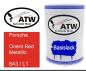 Preview: Porsche, Orient Red Metallic, 8A3 / L1: 500ml Lackdose, von ATW Autoteile West.